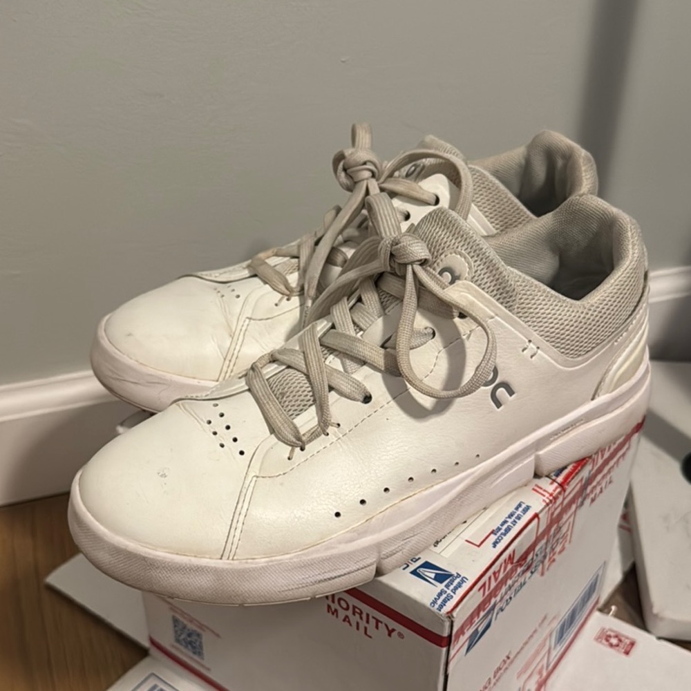 On Running White Sneakers